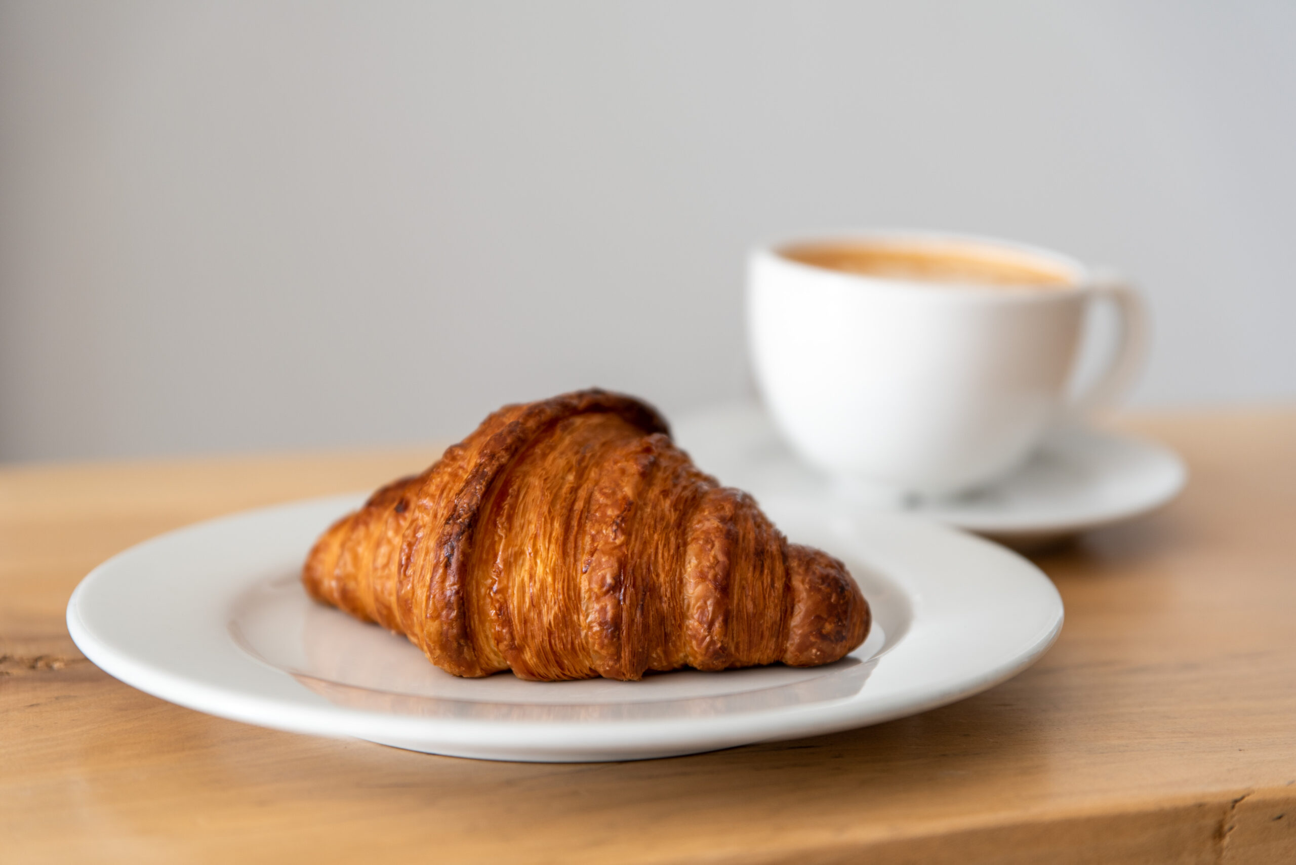 Butter Croissant made by Reverie Coffee Roasters' bakery, Founders Bakery.